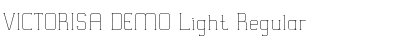 Download VICTORISA DEMO Light Font