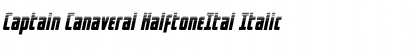 Download Captain Canaveral HalftoneItal Font