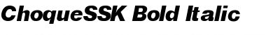 Download ChoqueSSK Font