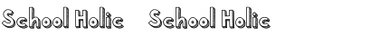 Download School Holic 5 Font