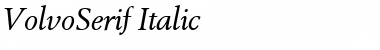 VolvoSerif Font