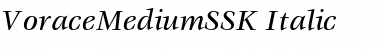 VoraceMediumSSK Font