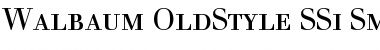Walbaum OldStyle SSi Small Caps Font