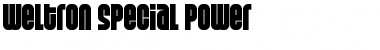 Download Weltron Special Power Font