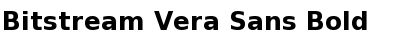 Download Bitstream Vera Sans Font
