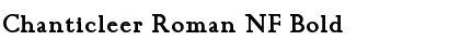 Chanticleer Roman NF Bold Font