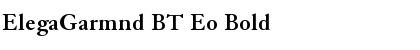 ElegaGarmnd BT Eo Font