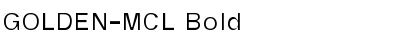 GOLDEN-MCL Font