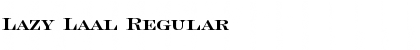 Lazy Laal Regular Font