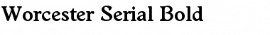 Download Worcester-Serial Font