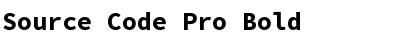 Source Code Pro Font