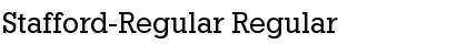 Download Stafford-Regular Font