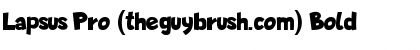 Lapsus Pro (theguybrush.com) Bold Font