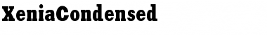Download XeniaCondensed Font