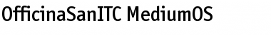 OfficinaSanITC Medium Font
