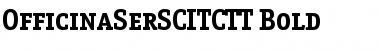 OfficinaSerSCITCTT Font