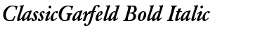 ClassicGarfeld Bold Italic