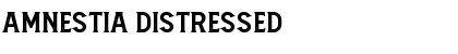 Amnestia Distressed Font