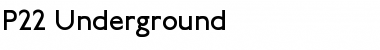 Download P22 Underground Font