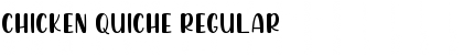 Chicken Quiche Regular Font