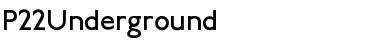 P22Underground Regular Font