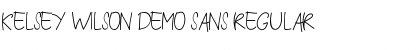 Download Kelsey Wilson Demo Sans Font