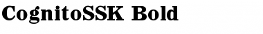 CognitoSSK Font