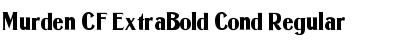 Download Murden CF ExtraBold Cond Font