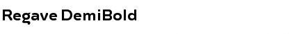 Regave DemiBold Font