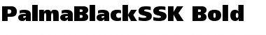 PalmaBlackSSK Bold Font