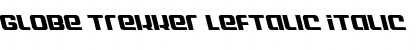Download Globe Trekker Leftalic Font
