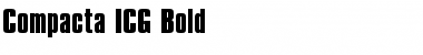 Compacta ICG Bold Font