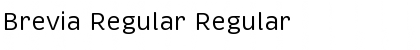 Download Brevia Regular Font