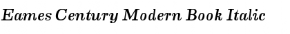 Eames Century Modern Book Italic