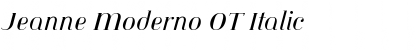 Jeanne Moderno OT Font