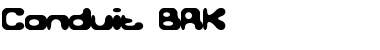 Download Conduit BRK Font