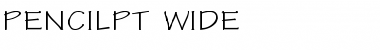 PENCILPT WIDE Font