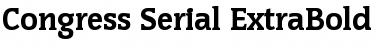 Download Congress-Serial-ExtraBold Font