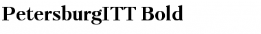PetersburgITT Font
