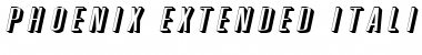 Phoenix Extended Font