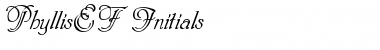 Download Phyllis Initials Font