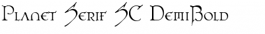 Planet Serif SC DemiBold Font