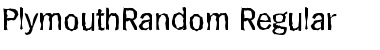 Download PlymouthRandom Font