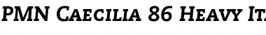 Caecilia RomanSC Bold Italic