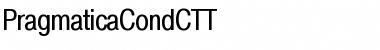 Download PragmaticaCondCTT Font