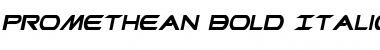 Download Promethean Bold Italic Font