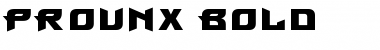 ProunX Font