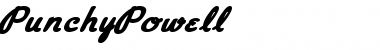 PunchyPowell Regular Font