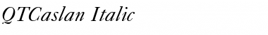 QTCaslan Italic