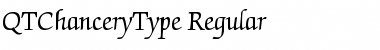 QTChanceryType Regular Font